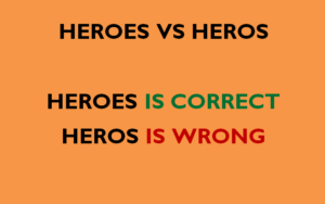heros vs heroes